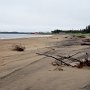 <p align=left>La plage du camping.